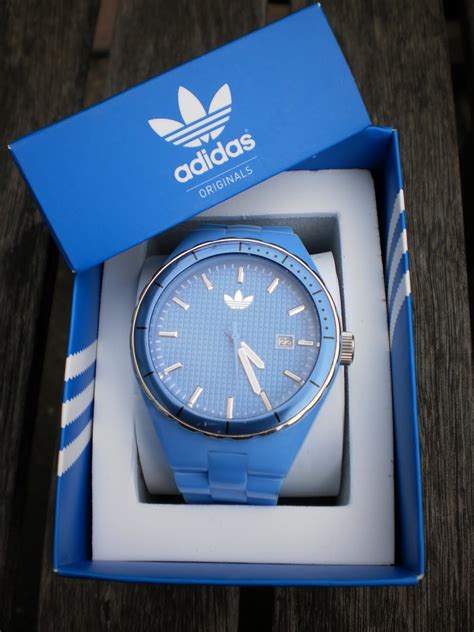 adidas horloge blauw|Blauwe adidas Originals Horloges voor heren online .